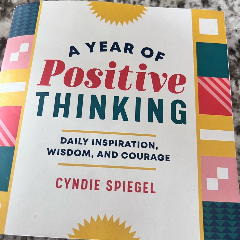 NWOT- A Year of Positive Thinking by Cyndie Spiegel